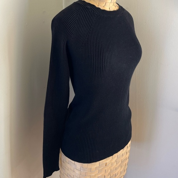 Boden Ribbed Long Sleeve Crewneck Sweater - Picture 3 of 7